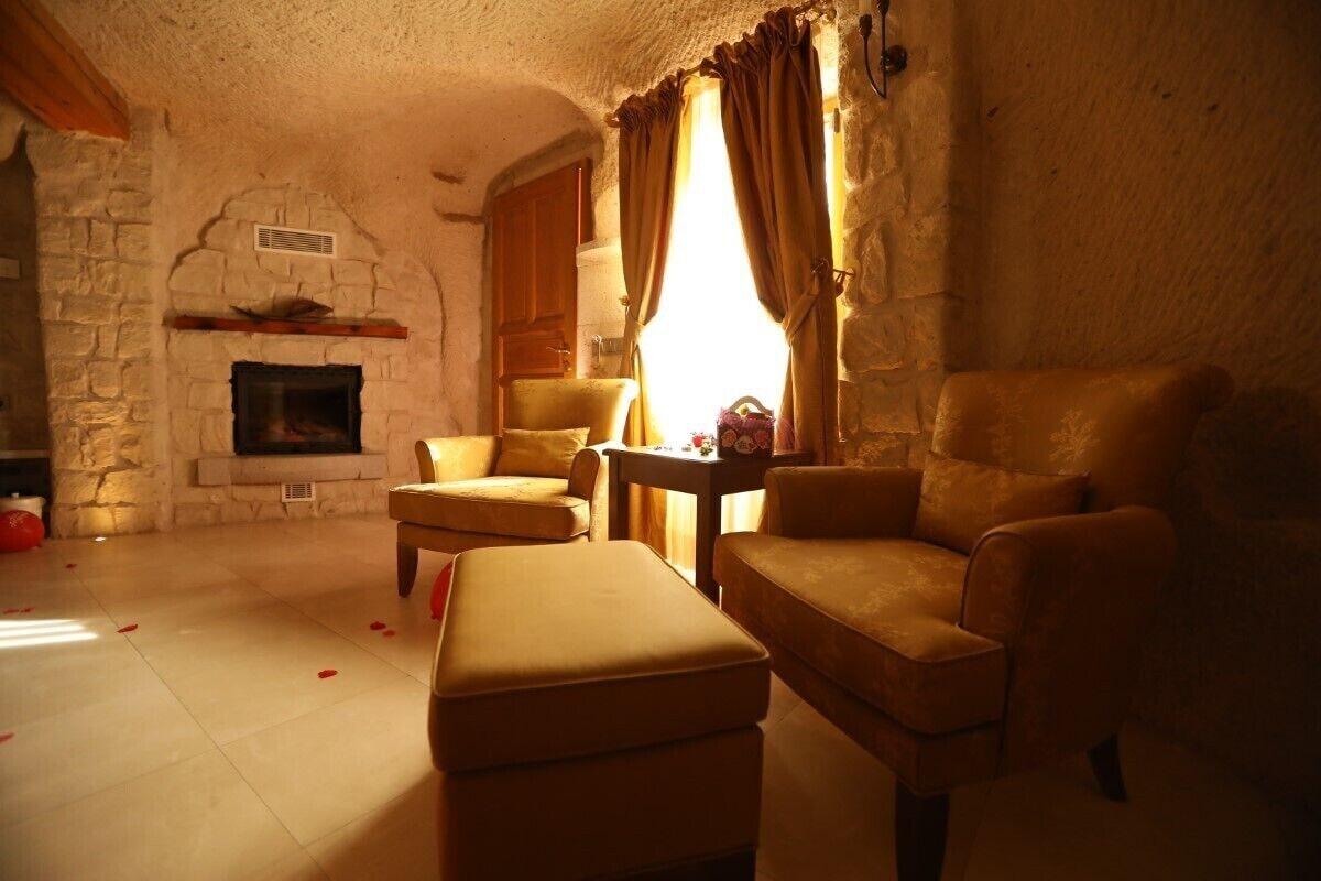 Anatelein Cave Hotel Üchisar Exteriér fotografie