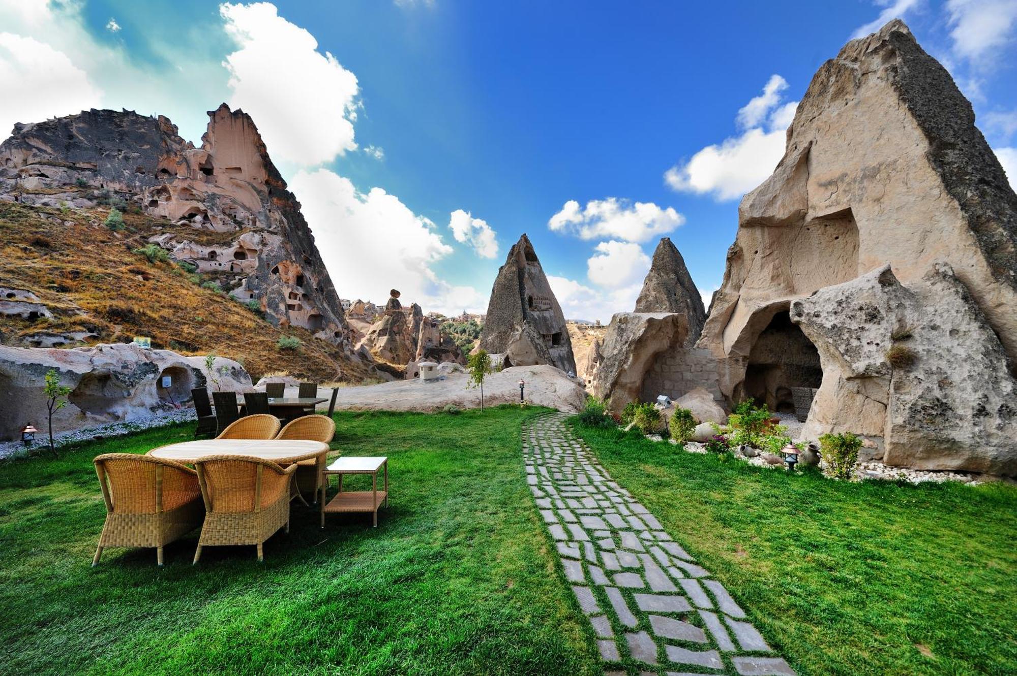 Anatelein Cave Hotel Üchisar Exteriér fotografie